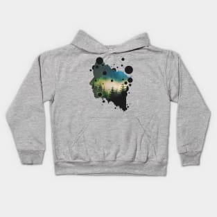 Face Of The Forest Kids Hoodie